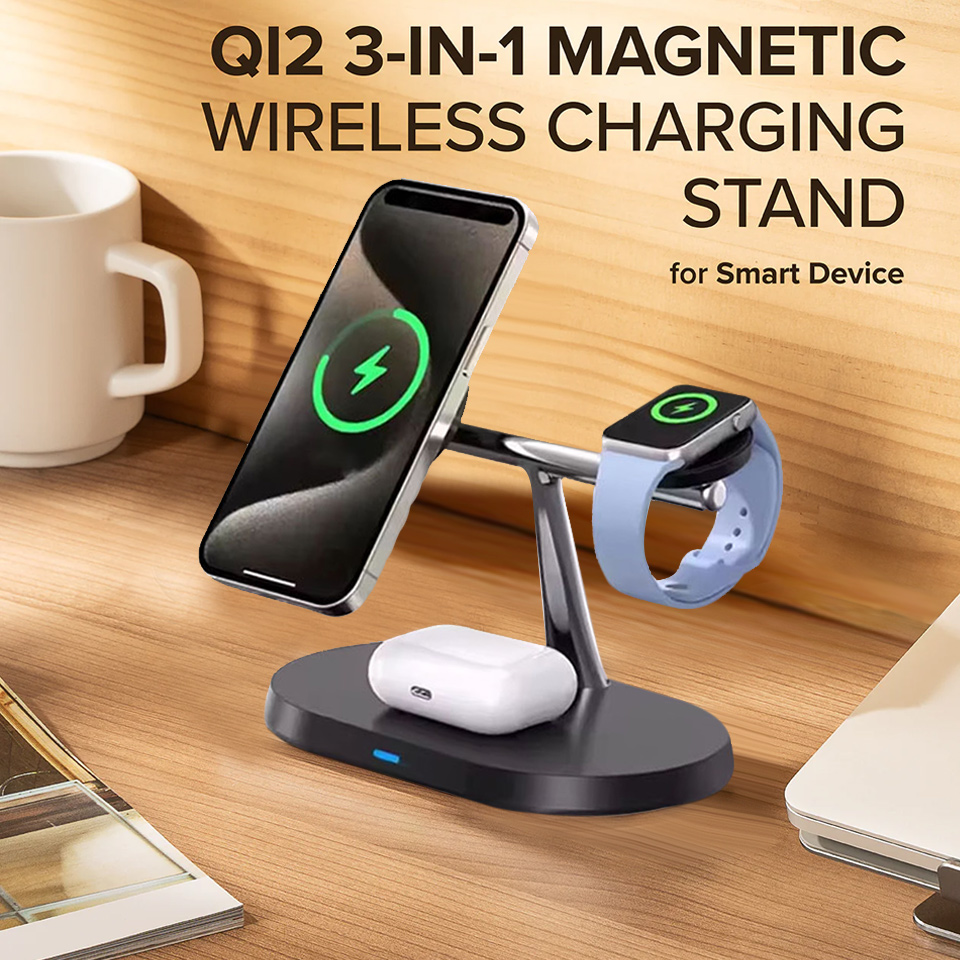 Portable Wifi Hotspot - 3 in 1 Magnetic Wireless Charger