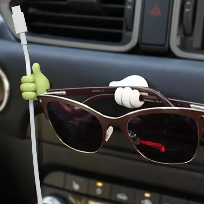 Electronics Gadgets Sale - Hand-shaped Rubber Holder Glasses Cable Power
