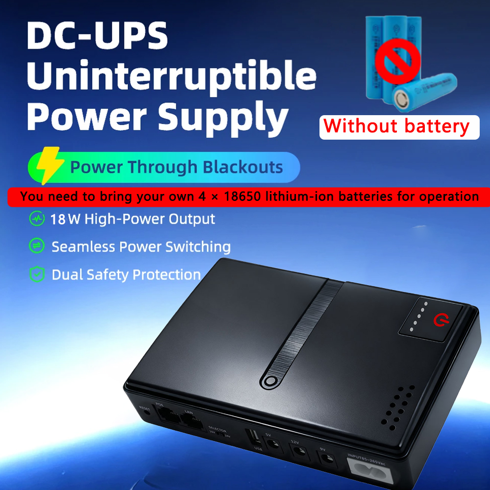 Portable Wifi Hotspot - DC18W /36W DC1018P/DC1036P 1A/2A 5V/9V/12V Large