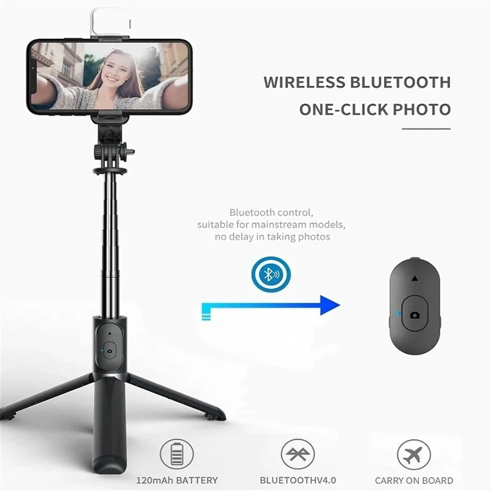 Auto Tracking Tripod - Selfie Stick Tripod Stand with Wireless