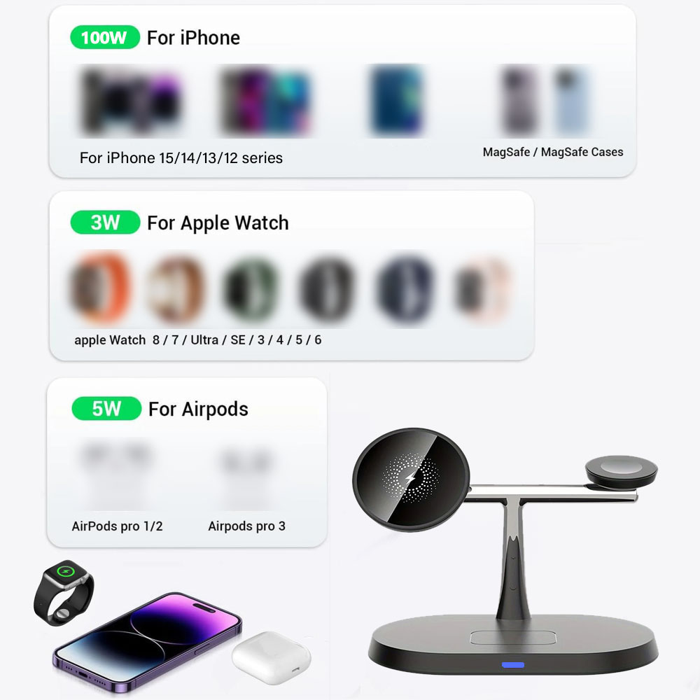 3 in 1 Magnetic Wireless Charg - Portable Wifi Hotspot のレビューと価格