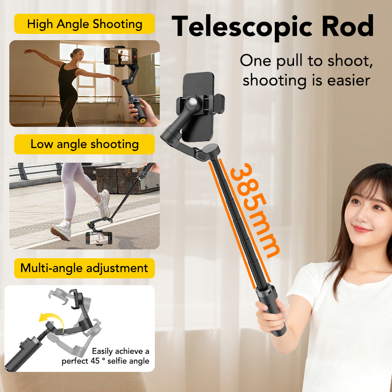 AOCHUAN Smart X3 360° Pan Rota - Auto Tracking Tripod のレビューと価格