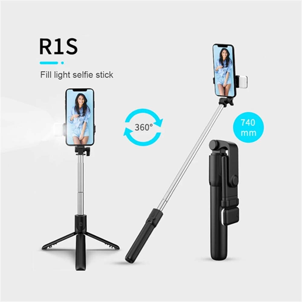 Wireless Selfie Stick Foldable - Auto Tracking Tripod のレビューと価格