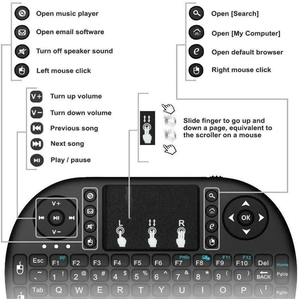 Mini English Bluetooth Keyboar - Wireless Keyboard Mini のレビューと価格