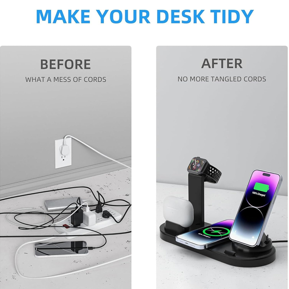 30W 7 in 1 Wireless Charger St - Portable Wifi Hotspot のレビューと価格