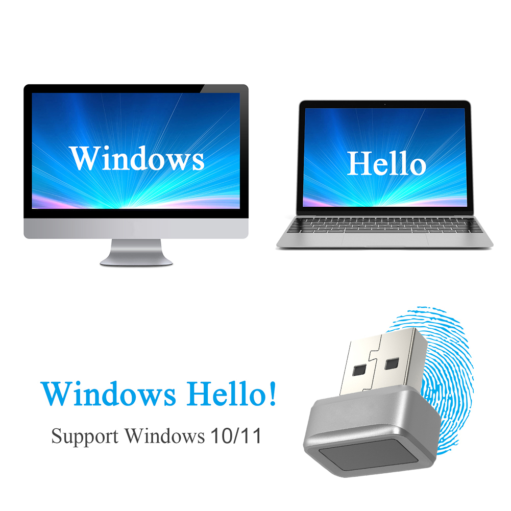 USB Fingerprint Key Reader 360 - Mini Pc Windows のレビューと価格