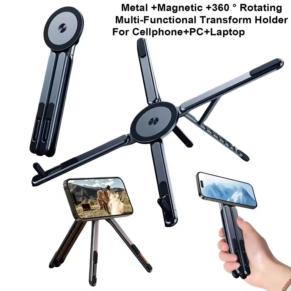 Portable Magnetic Phone Holder - Auto Tracking Tripod のレビューと価格