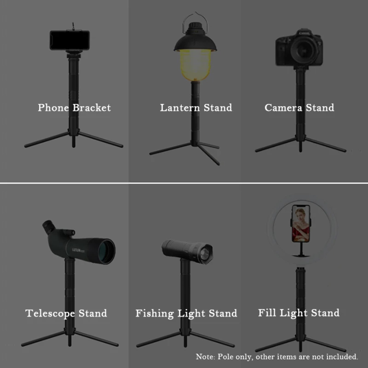 New Aluminum Lantern Stand Cam - Auto Tracking Tripod のレビューと価格