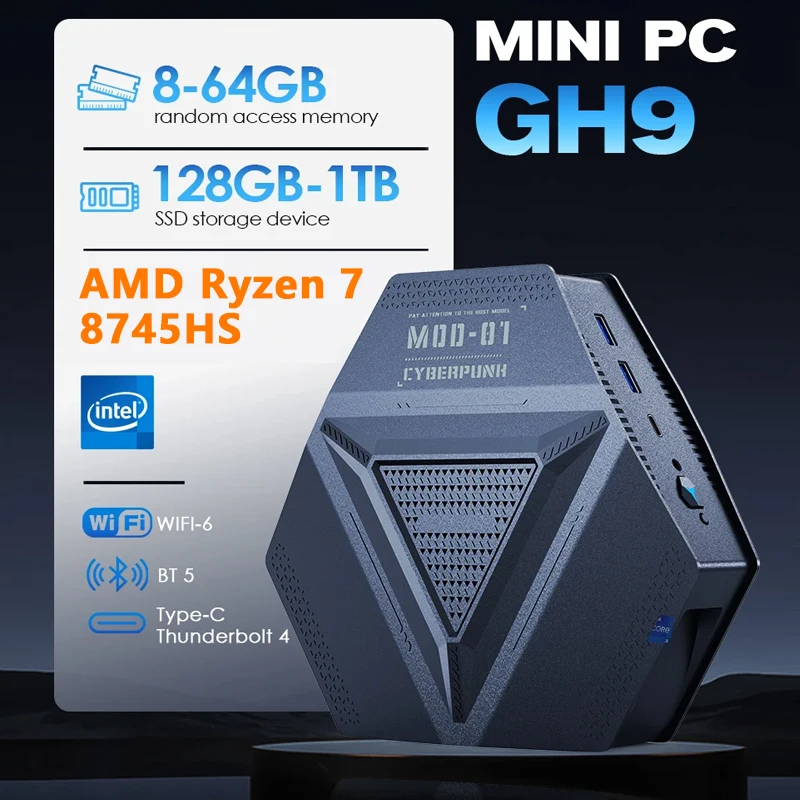 Portable Gaming Mini PC AMD Ry - Mini Pc Windows のレビューと価格