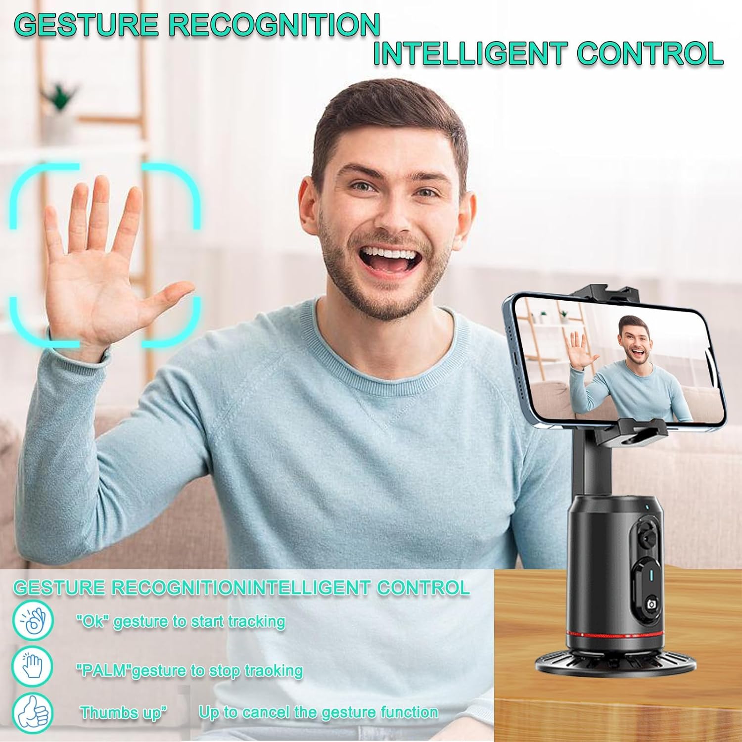Auto Face Tracking Tripod 360° - Auto Tracking Tripod のレビューと価格
