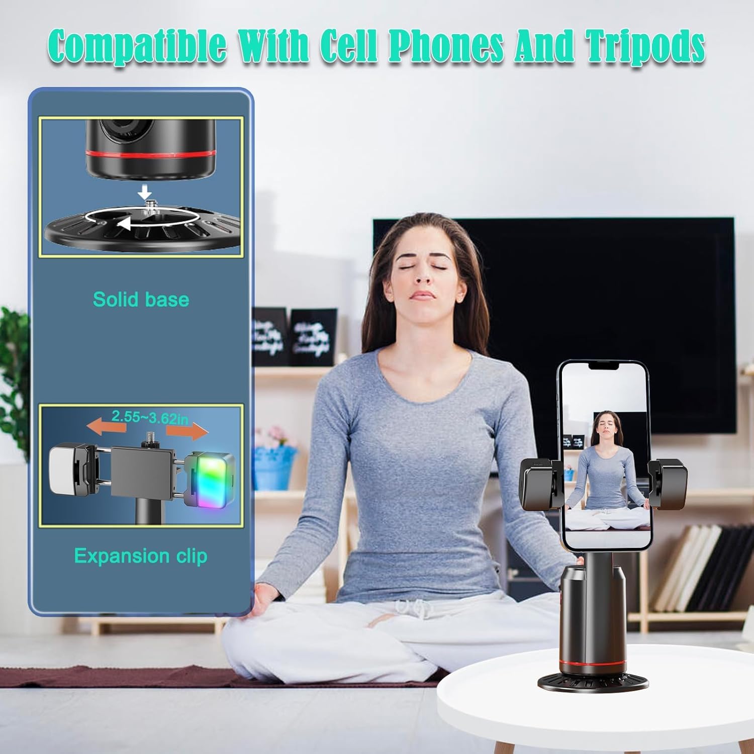 Auto Face Tracking Tripod 360° - Auto Tracking Tripod のレビューと価格