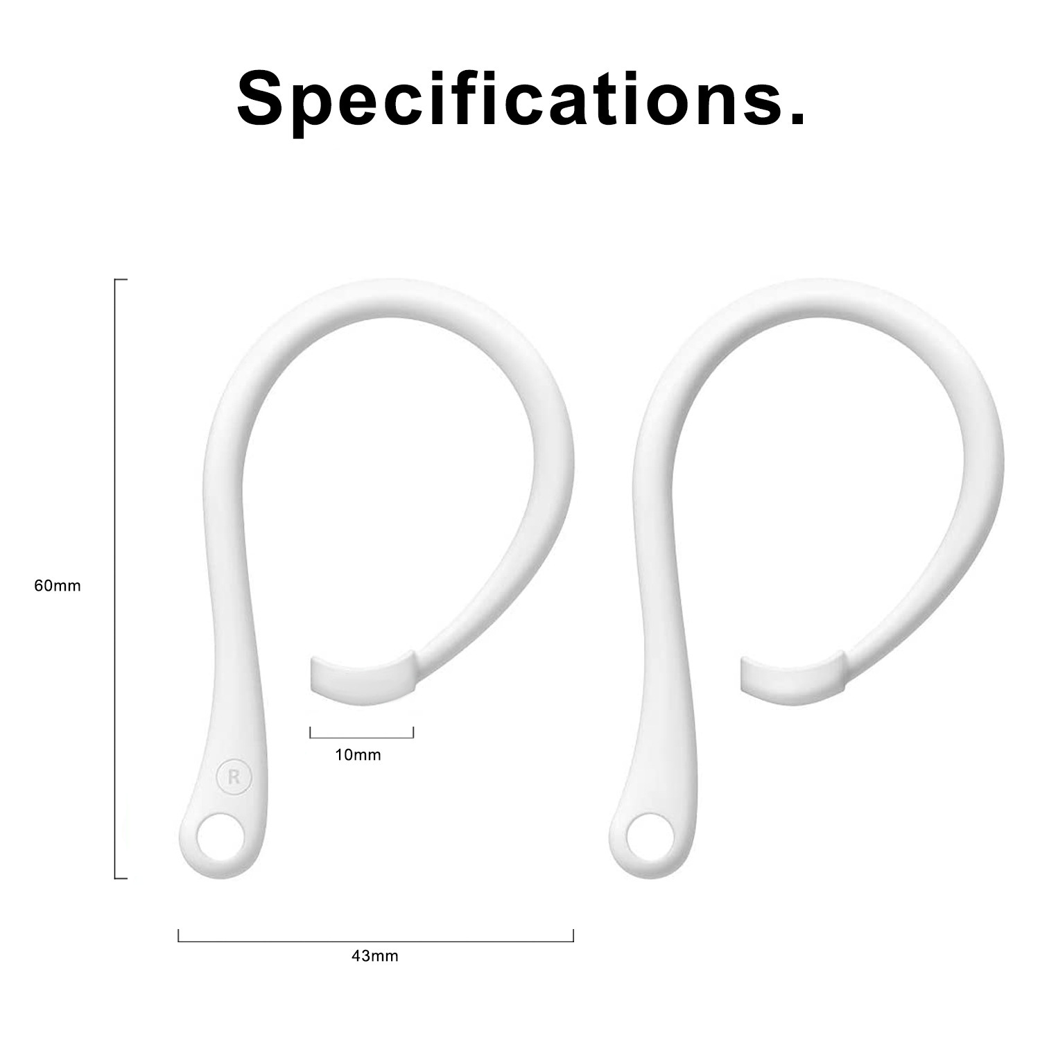 1 Pairs Anti-lost Earhooks For - Portable Wifi Hotspot のレビューと価格