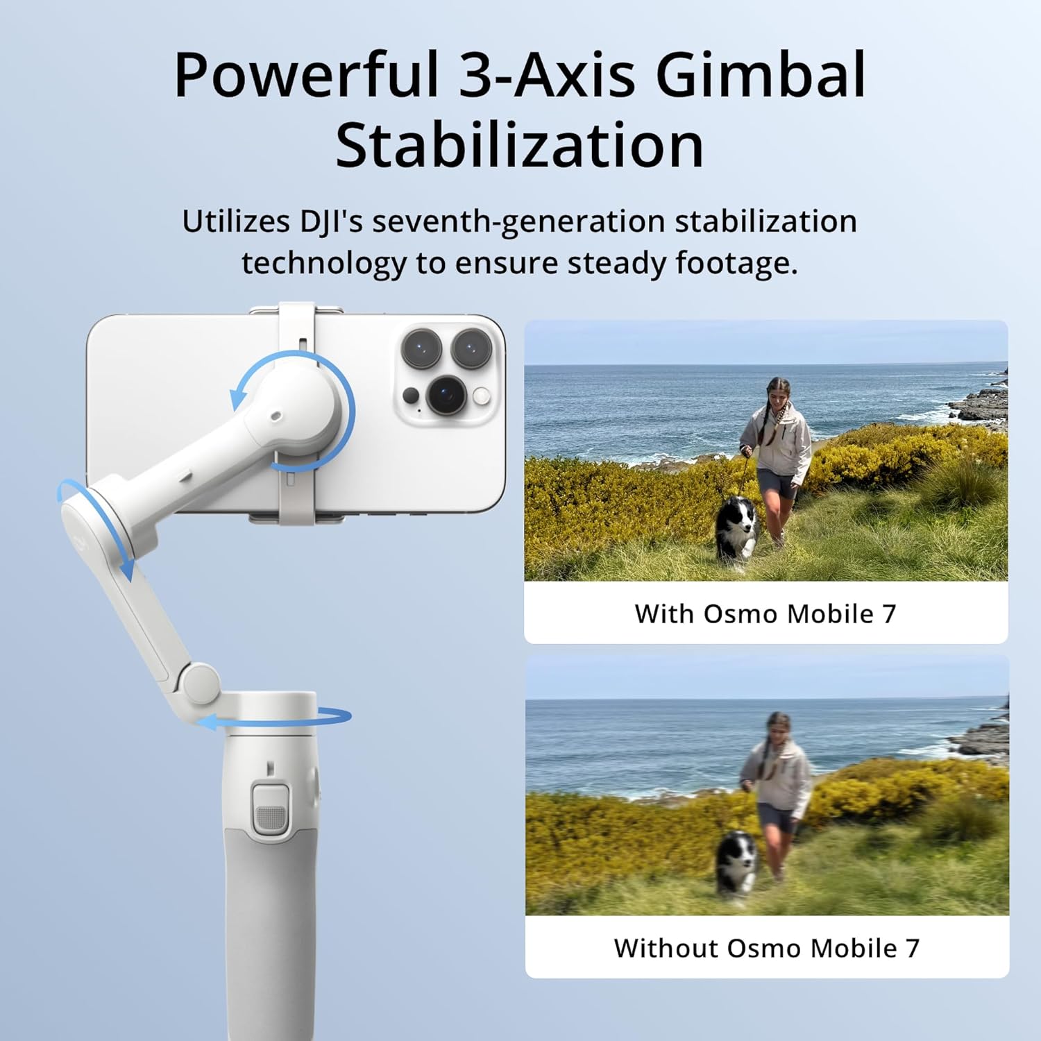 DJI Osmo Mobile 7 Gimbal Stabi - Auto Tracking Tripod のレビューと価格