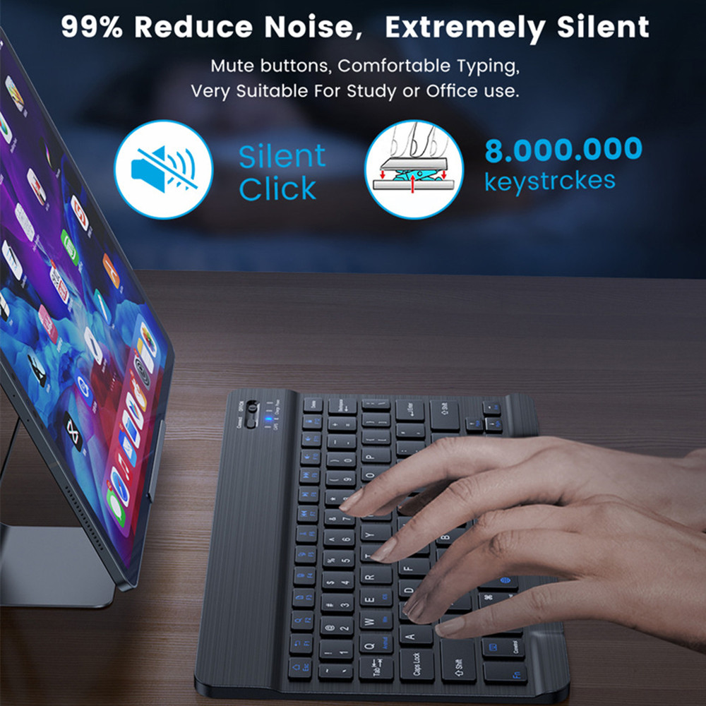 10 lnch  Wireless  Bluetooth M - Wireless Keyboard Mini のレビューと価格