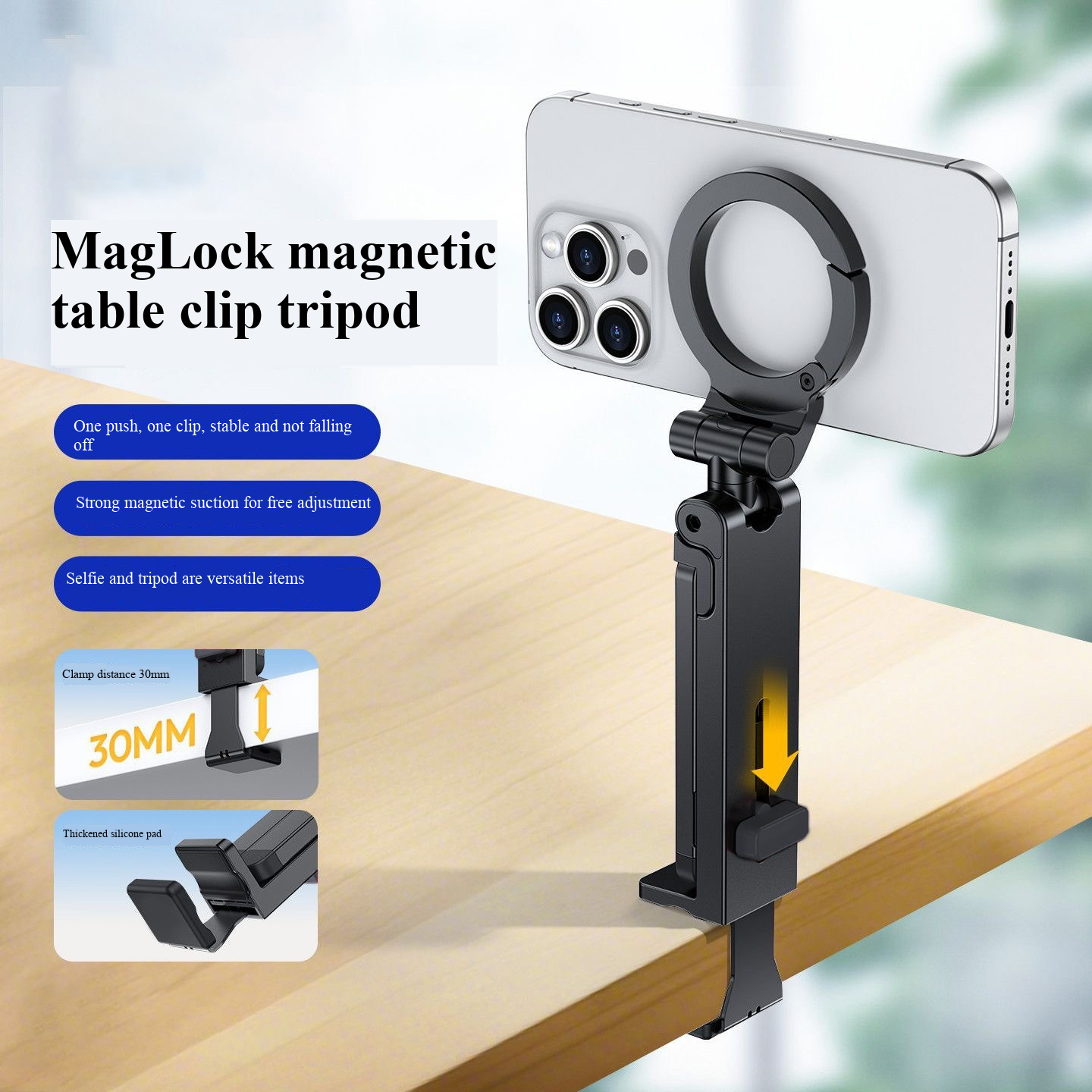 New magnetic phone holder, des - Auto Tracking Tripod のレビューと価格
