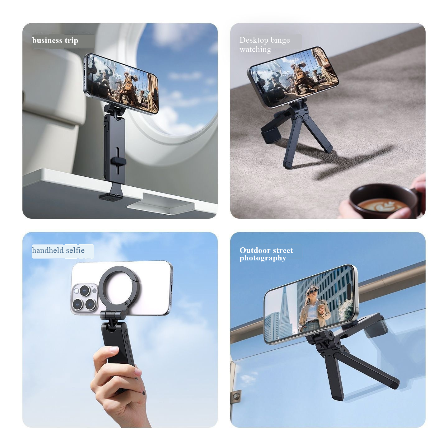 New magnetic phone holder, des - Auto Tracking Tripod のレビューと価格