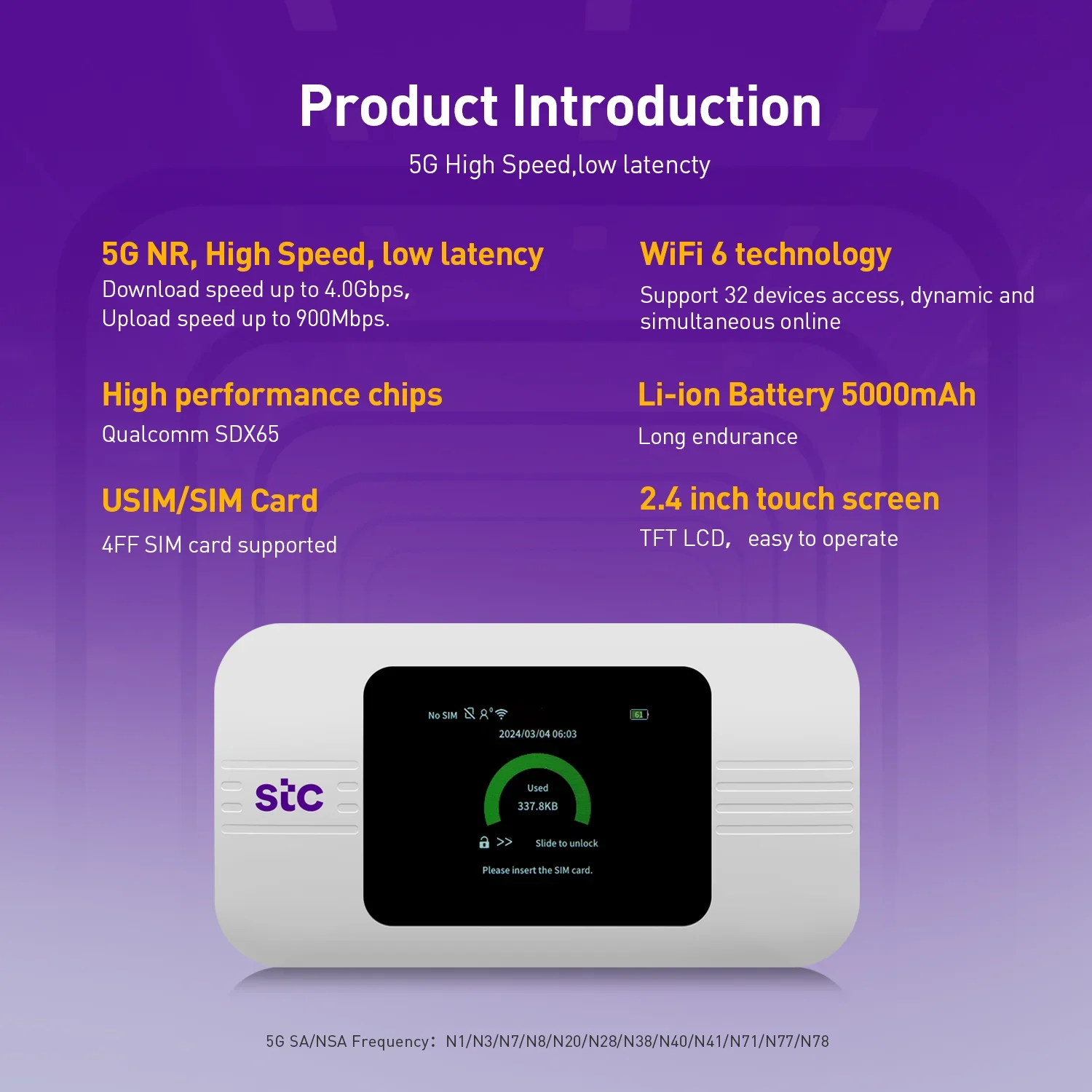 2025SUNCOMM Portable Pocket Mo - Portable Wifi Hotspot のレビューと価格