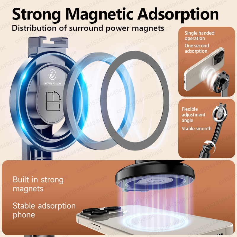 KEELEAD Magnetic Selfie Stick  - Auto Tracking Tripod のレビューと価格