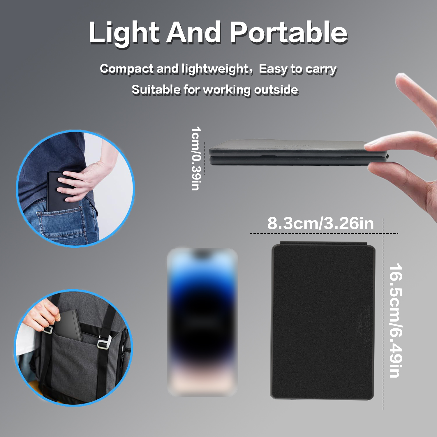 Jomaa mini Portable smartphone - Wireless Keyboard Mini のレビューと価格