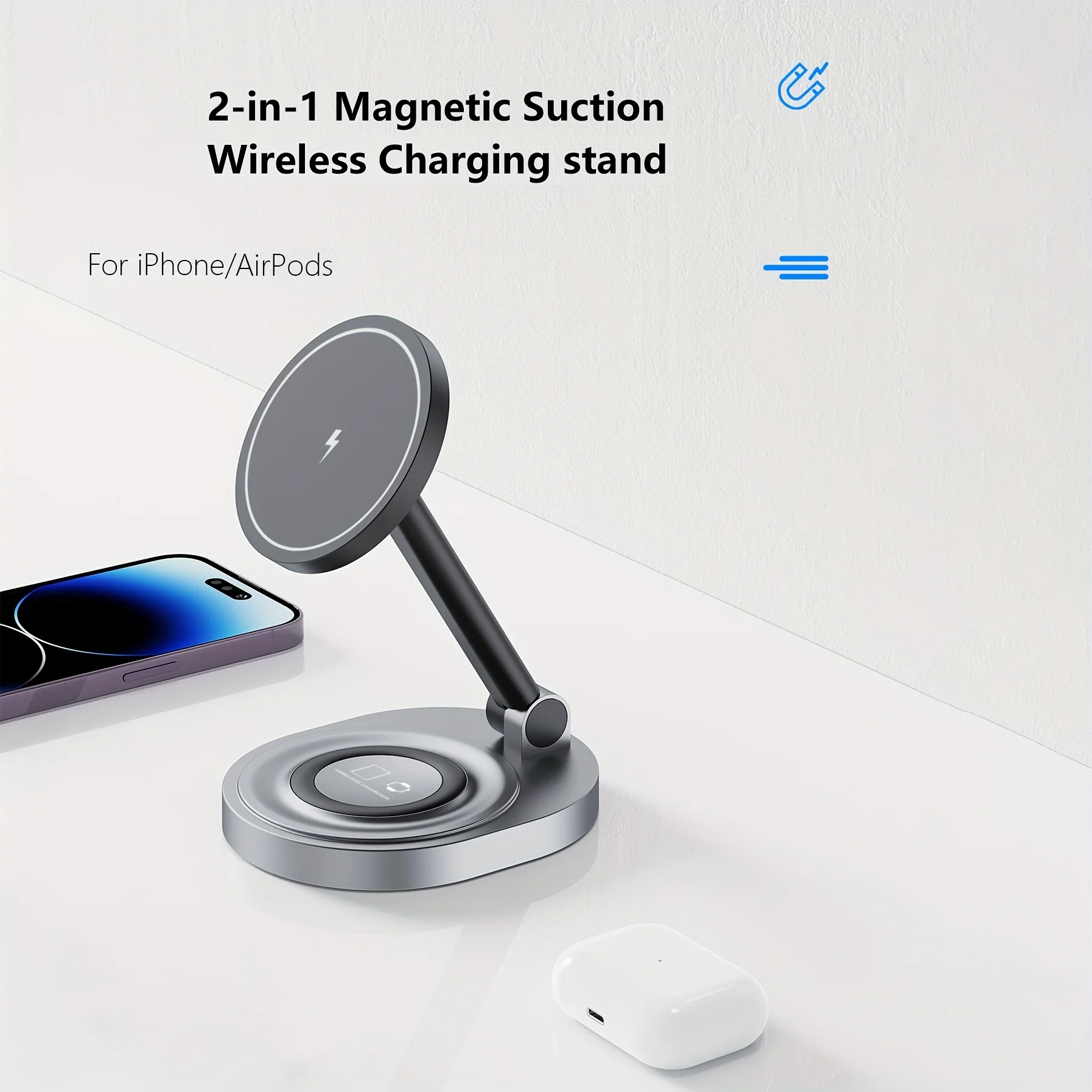 2 In 1 Magnetic Wireless Charg - Portable Wifi Hotspot のレビューと価格