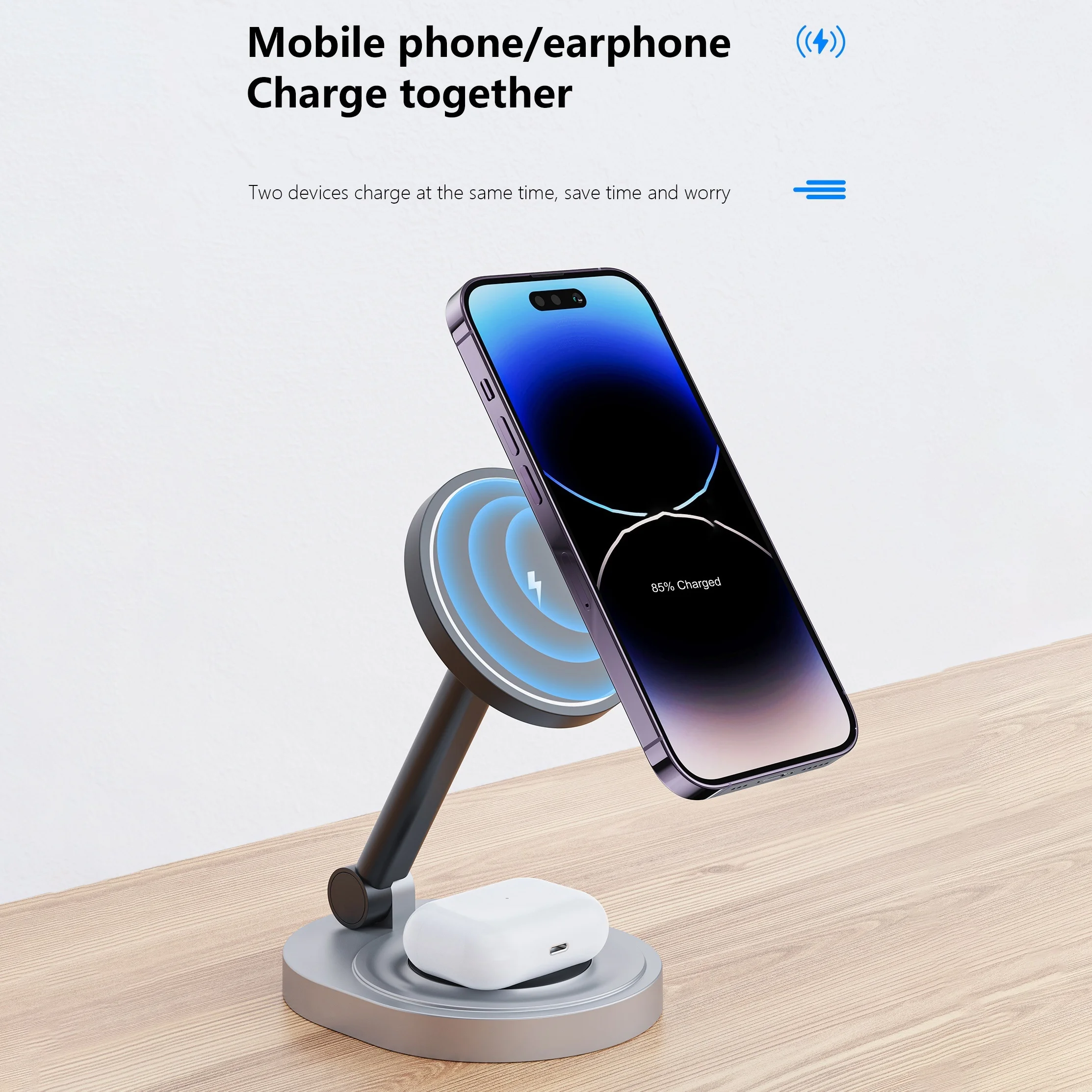2 In 1 Magnetic Wireless Charg - Portable Wifi Hotspot のレビューと価格