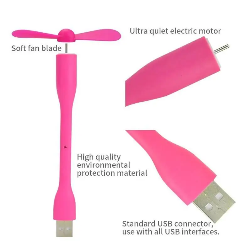 USB Fan Flexible Mini USB Outp - Electronics Gadgets Sale のレビューと価格