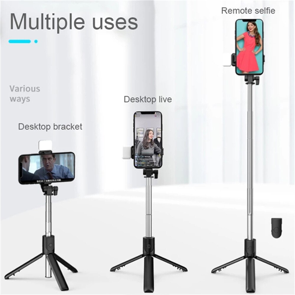 Bluetooth Selfie Stick Retract - Auto Tracking Tripod のレビューと価格
