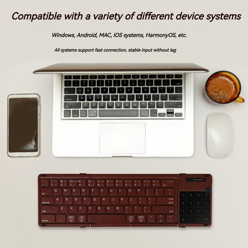 Wireless Mini Folding Bluetoot - Wireless Keyboard Mini のレビューと価格