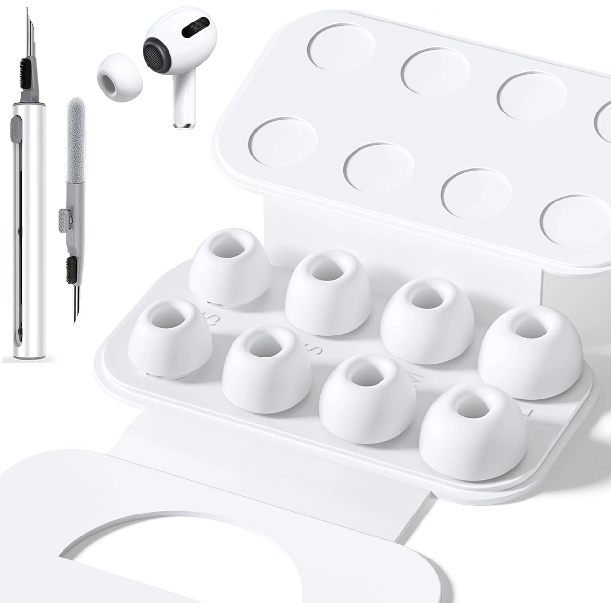 KUTOU 4 Pairs Liquid Silicone  - Portable Wifi Hotspot のレビューと価格