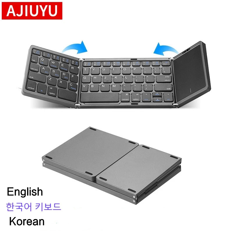 Korean English Mini Portable F - Wireless Keyboard Mini のレビューと価格