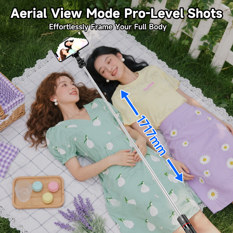 AXNEN F15 Extendable Selfie St - Auto Tracking Tripod のレビューと価格