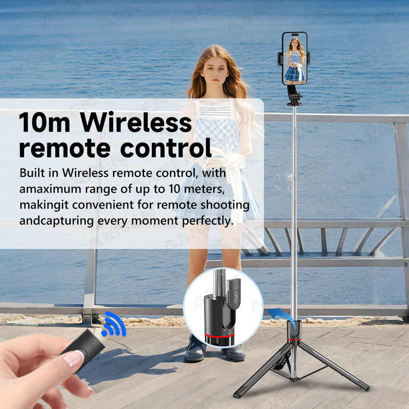 AXNEN F15 Extendable Selfie St - Auto Tracking Tripod のレビューと価格